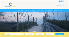 Desktop Screenshot of carolinabeachrealty.net